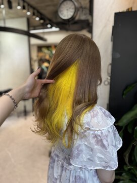 ヴァイス 渋谷店(VAICE) ミルクティーベージュ/イエロー/推しカラー