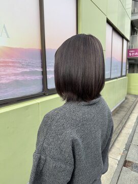 アース オーセンティック 新浦安店(EARTH Authentic) ショートボブ