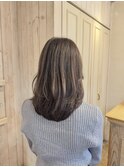 透明感グレーでつくる大人の柔らかレイヤー