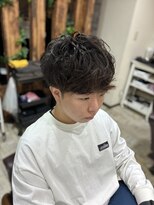 オリジンバイティアラ 横浜桜木町(ORIGIN by TIARA)&nbsp;【MEN'S HAIR】王道マッシュ　シャドーパーマ