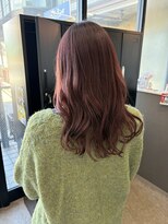 リブール 西尾店(libuR)&nbsp;デジタルパーマ／西尾／碧南／髪質改善／レッド／ロング