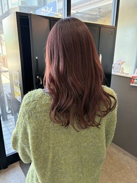 リブール 西尾店(libuR) デジタルパーマ/西尾/碧南/髪質改善/レッド/ロング