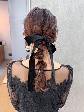 ルティー(Luti) hair arrange 編み下ろし