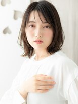 カバーヘア ブリス 北浦和(COVER HAIR bliss)&nbsp;シースルーバング/ダークアッシュ/暗髪/レイヤーカット/30代e