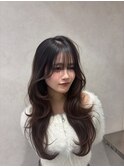 大人ガーリー/ミディアムレイヤーカット/似合わせカット