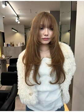 ラピステン 福岡天神 大名店(Lapis) ブリーチカラー/デザインカラー/顔周りカット