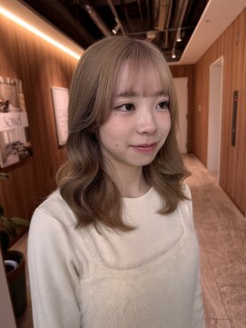 ソエル(Sowel) 【KANON】ミルクティーベージュ/ハイトーン/ブリーチカラー