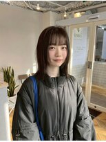 テーラヘアー 千葉みなと店(TELA HAIR)&nbsp;まとまりやすいミディアム