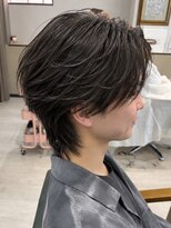 リム バイ ディーアンドティー(Lim by D&T)&nbsp;似合わせフェザーパーマ　ウルフ　ニュアンスパーマ　毛流れ