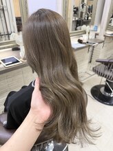 ヘアーアンドメイク シークタチカワ 立川店(Hair&Make Seek)&nbsp;【古澤】流行りに乗るなら ミントベージュ ブリーチなしカラー