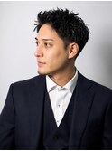 ショートピンパーマ