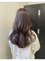 Valone Tokyo レイヤーカット/韓国ヘア/髪質改善【12/1NEW OPEN（予定）】&nbsp;ba20721_ブリーチなしダブルカラー艶ブラウン透明感韓国ヘア
