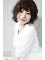 ルノン(LUNON) 【LUNON】☆プラチナアッシュ×ふんわり軽いボブ☆