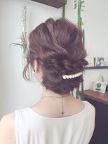 エムエー ふじみ野(hair m a ふじみ野)&nbsp;ゆるウェーブこなれアップ