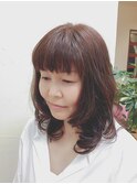 オフにもオンにも♪ニュアンスカール