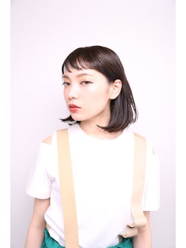 シアン 栄店(CYAN.) ボブ×ワンカールパーマ