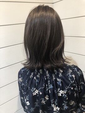 ネオリーブ アンド 渋谷店(Neolive &) 【Neolive & 渋谷店】暗髪透明感カラー☆グレージュ