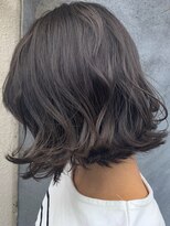 フォーム(FORM)&nbsp;【FORM】ブラウンジュグレーの前下がり切りっぱなしボブ