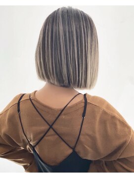 アライブ キチジョウジ(ALIVE Kichijoji) ALIVE吉祥寺 ダブルバングブランジュグレージュインナーカラー