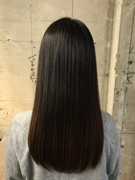 オッソ(OSSO) グレージュ ボブ_ブランジュダブルバング