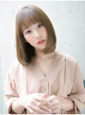 艶ベージュ ロブスタイル