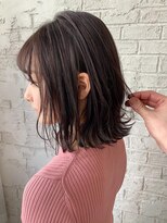 プライズ 池袋店(prize)&nbsp;切りっぱなしボブブランジュラベンダーダブルバング2012