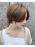 ハイライト☆大人の色気ショートボブ☆