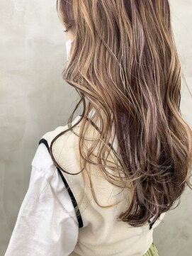 スー 渋谷(suu) *【SUN】autumnバンビ ベージュ ハイライト