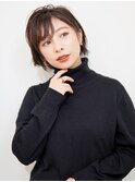 大人かわいい小顔耳かけショートボブ【WbyGRITTERs 水上】