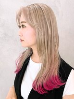 アイティーバイアルバム 松戸店(IT by ALBUM) ピンクベージュ_ショコラベージュボブルフベビーバング_28702