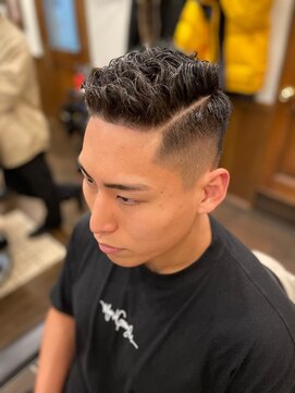 ヒロギンザ 青山店(HIRO GINZA) スキンフェードパーマスタイル