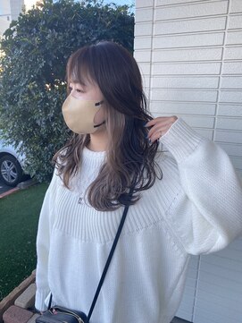 フェリスディーレ (Felice Deele) インナーカラー♪ミルクティーベージュ