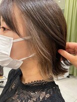 ドレス(Dress)&nbsp;インナーカラーベージュ×ショート