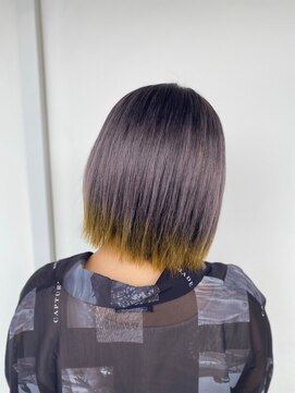 ドレス(Dress) ボブ＆裾カラー