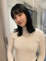 ローウェ 愛知豊橋(Louwe)&nbsp;髪質改善トリートメント透明感ベージュカラーボブヘアセット豊橋