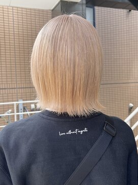 シオ ヘアー デザイン(Sio. hair design) 王道ミルクティーベージュカラー