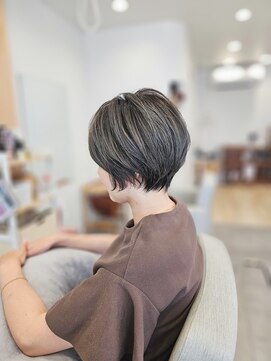 ツナグ(TSUNAGU) ☆質感ショートボブ×ラベンダーアッシュ