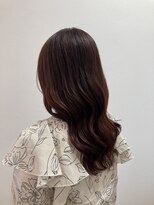 ヘアープロデュース ラピセット 松山(Lapset)&nbsp;20代30代髪質改善カラーピンクベージュ艶髪透明感