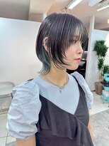 ヴェイン 渋谷(vain)&nbsp;ウルフカット/インナーカラー/ナチュラルウルフ