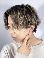 ヒロギンザ 大阪本店(HIRO GINZA) ツイストスパイラルパーマ×メッシュ