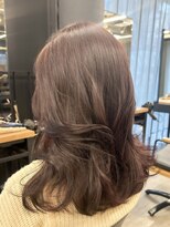 アリュウル 表参道 青山(Allure)&nbsp;チェリーブラウン×レイヤーカット　〈佐藤〉