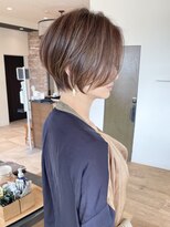 バンプ ギンザ(BUMP GINZA) 30代/40代/50代◎絶壁解消/白髪ぼかし/大人ショートボブ【湯本】