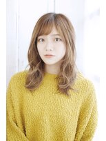 シュシュット(chouchoute)&nbsp;美髪質改善ピンクブラウンエアリーロング切りっぱなしボブ/135