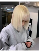 ベレーザ 渋谷(BELEZA)&nbsp;6950韓国ブロンドハイライトグラデーション艶髪ハイトーンカラー