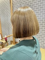 クラップス 京急富岡(CLAPS)&nbsp;ダブルカラーショートボブインナーカラーハイライトケアブリーチ