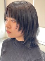 アトリエコア(Atelier Coa) 顔周りレイヤーカットくびれヘアミルクティーベージュカラー