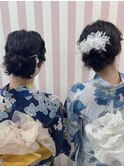 ガーリースタイル/心斎橋/ヘアメ/セットサロン