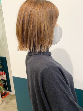 テーラヘアー 公津の杜店(TELA HAIR) 切りっぱなしボブ【TELA HAIR 公津の杜店】