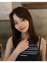 メゾンドムニ 恵比寿(Maison de MUNi)&nbsp;顔周りレイヤーボブで垢抜け小顔カット/前髪あり前髪なし/恵比寿