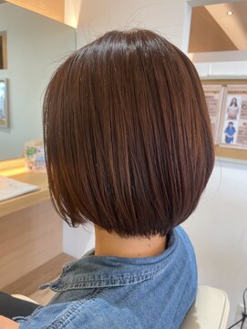 レイ みらい平店(Ray) ふんわりボブ×アッシュ系冬色カラー